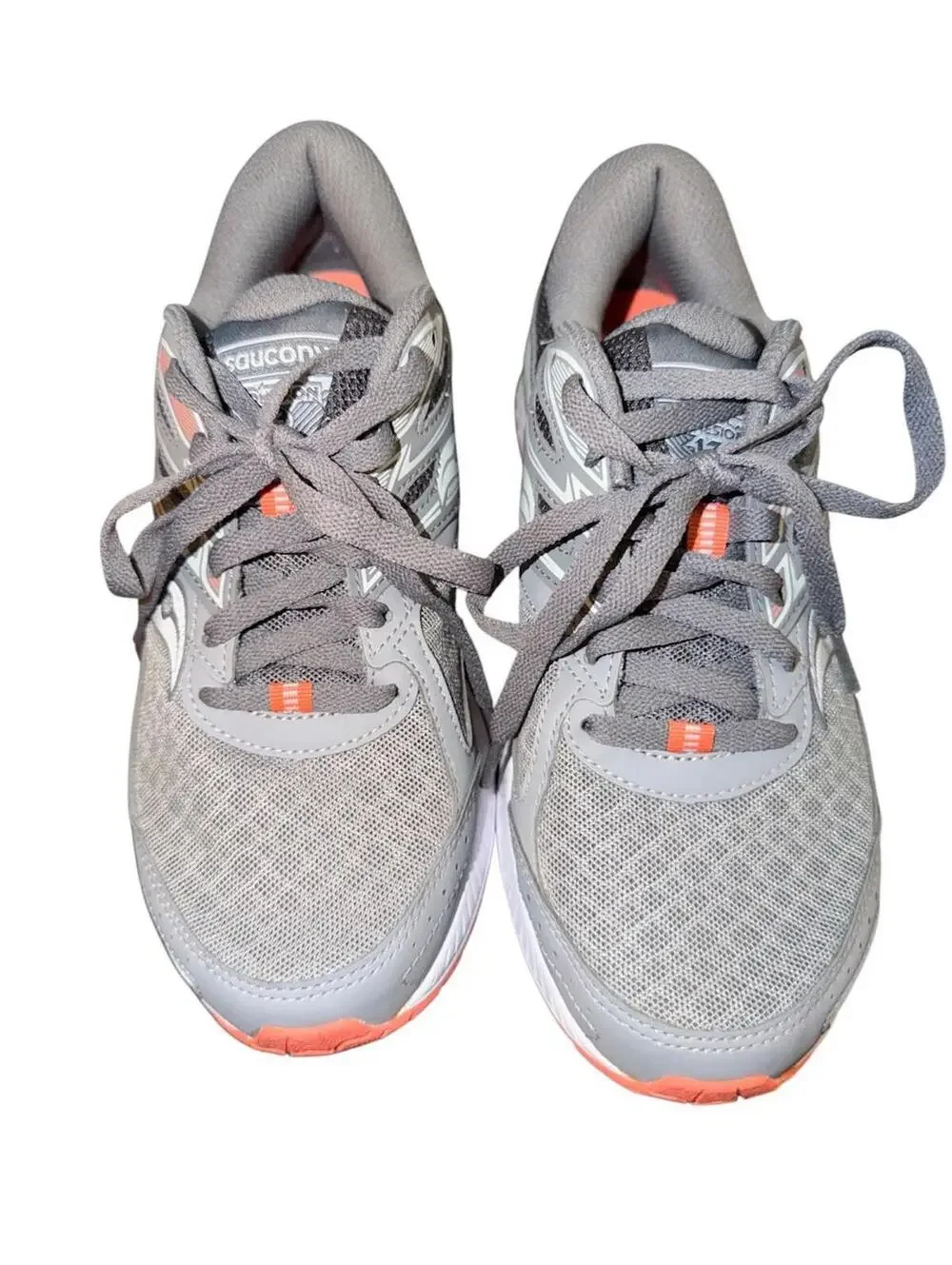 Saucony Cohesion 13 Womens Size 8 Gray Athletic Shoes 0560-5